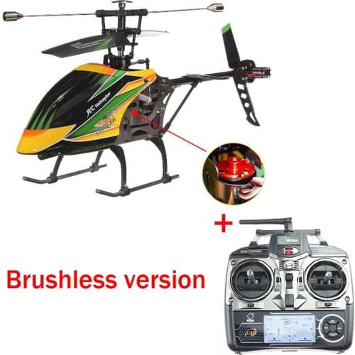 Original WLtoys V912 4CH RC Mini Drone 2.4G 6CH 3D 6G Brushless RC Helicopter with Gyro BNF Remote Control Toys For Kids Gifts