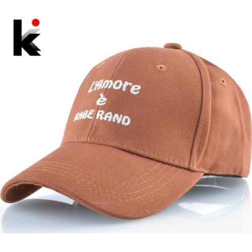 Outdoor Cotton Dad Hats For Men Letters Embroidery Baseball Cap Women Solid Gorras Casual Snapback Adjustable Golf Visor Bones