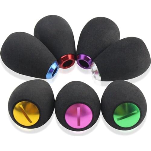 Fishing Reel Handle Knob EVA Baitcasting Reel Handle Knob Trolling Reel Handle Accessory Ultralight Fishing Tackle Tools
