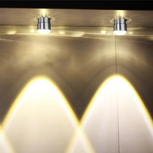 Modern 3W 110v-220v LED Recessed Wall Spot light Ceiling Lamp LED projection Spotlight Warm White For Home Lighting fixture