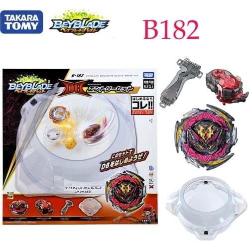 Takara Tomy Beyblade Burst DB B-182 Dynamite Battle Entry Set beyblade launcher spinning top