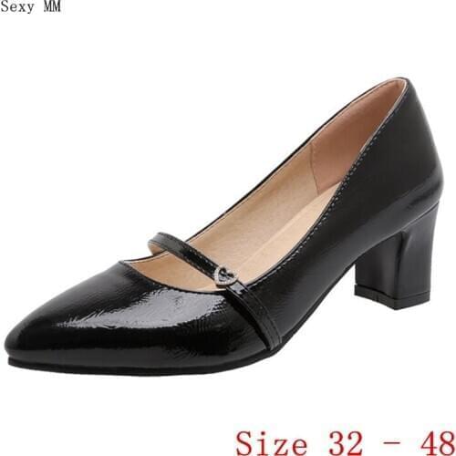 High Heels Women Pumps High Heel Shoes Stiletto Woman Party Wedding Shoes Kitten Heels Small Plus Size 32 - 48
