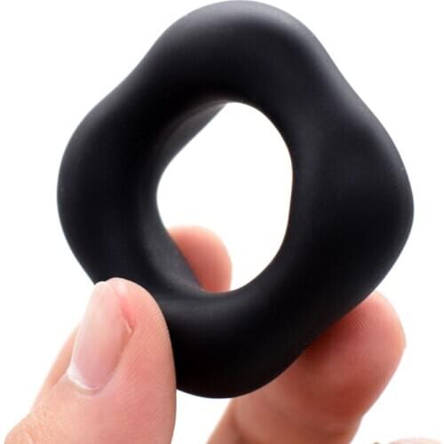 Superior Silicon Flat Penis Cock Ring Set Crings Erection Enhancing c-Ring for Men Adult Sex Toys