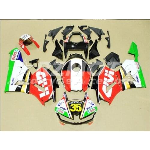 ACE KITS New ABS Injection Fairings Kit Fit For HONDA CBR600F5 2013 2014 2017 CBR600F5 13 14 15 16 17 White Red F43