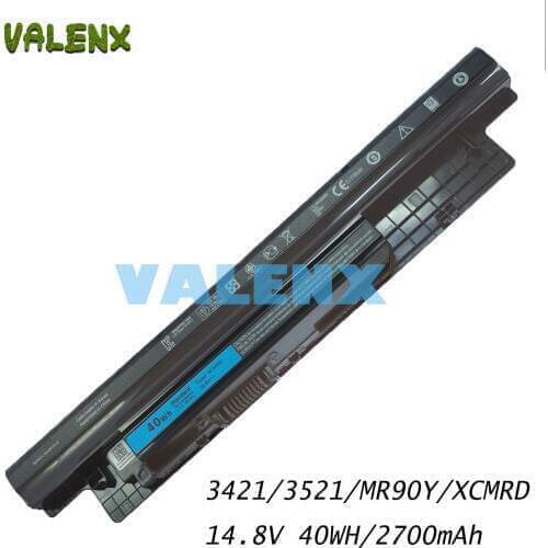 4Cells 14.8V 40Wh New Laptop Battery for Dell Inspiron XCMRD 14 3421 14R-5421 5421 3521 5521 3721 15-3521 3421 series