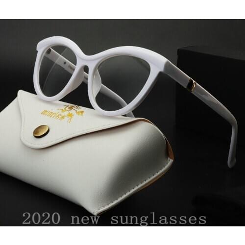 White Ladies Photochromic Cat Reading Glasses women Resin Lenses Women Progressive Multifocal Presbyopic sunglasses UV400 NX