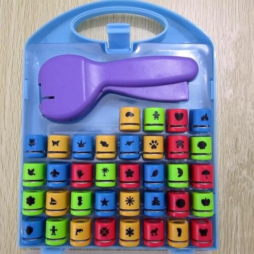 Diy hole craft paper punch Photo album accessories, labor-saving handle embossing device suit