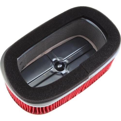 Motorcycle Air Filter Cleaner Element w/ Sponge Fit for Honda CRM250 XR250 XR350 XR400 XR440 XR600 XR650 XR650L (Red)
