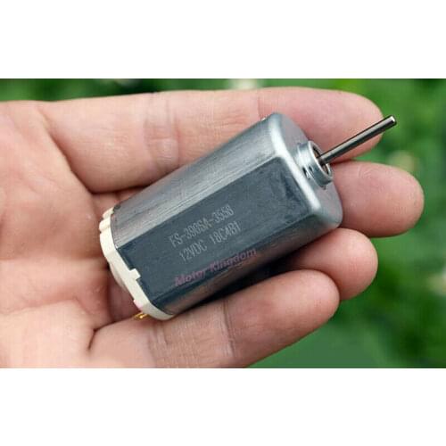 FS-390SA-3558 Micro 28MM DC Motor 6V 9V 12V 15200RPM High Speed Power High Torque Electric Motor