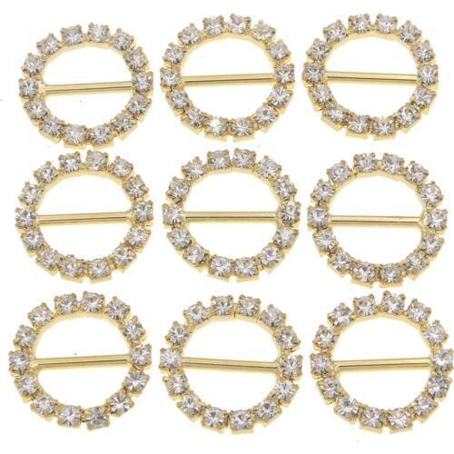 Nidalee Hot Sale New 16mm 3/5" Colorful Wedding Crystal Rhinestone Ribbon Buckle Slider DIY Swimsuit Bikini Set Embellishments