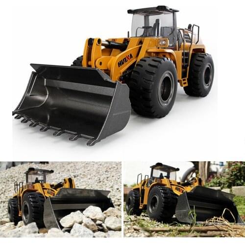 Huina 1583 1:14 10CH RC Car Truck Radio Remote Control Engineering Vehicle