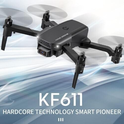 KF611 Mini RC Drone 4k HD Wide Angle Camera Selfie WiFi FPV Foldable Drones Height Keep Quadcopter Dron Gift Toys for children