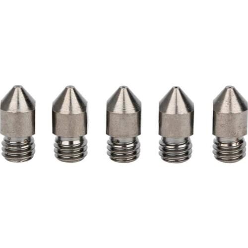 Printer Nozzle Set 0.2‑1.0mm Printer Nozzle High Temperature Resistance for Home 3D Printer Nozzle