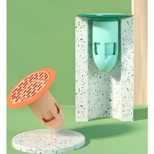 Creative Toilet Floor Drain Filter Deodorant Floor Drain Core Shower Floor Sink Inner Core Anti-odor Artifact Sewer Cover Device