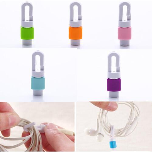 Headphone Cord Wires Protection Clips Phone Charging Cable Protector USB Cord Protecotor Winder Cover for iphone