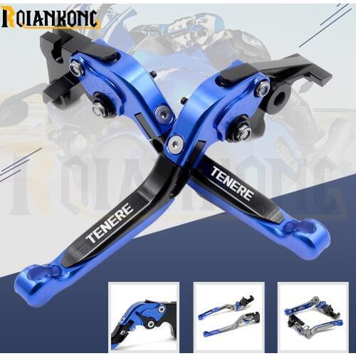 For YAMAHA XT660 XT660R XT660X XT660Z Tenere XT 660 2004-2017 Brake Clutch Levers Motorcycle Adjustable Grips Handle Tenere