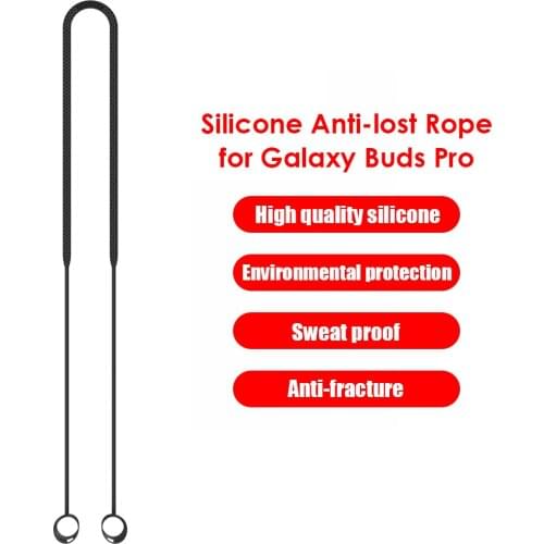 Wireless Earphone Lanyard Soft Silicone Anti-lost Earphone Lanyard Suitable for Samsung SAMSUNG Galaxy Buds pro Earphones