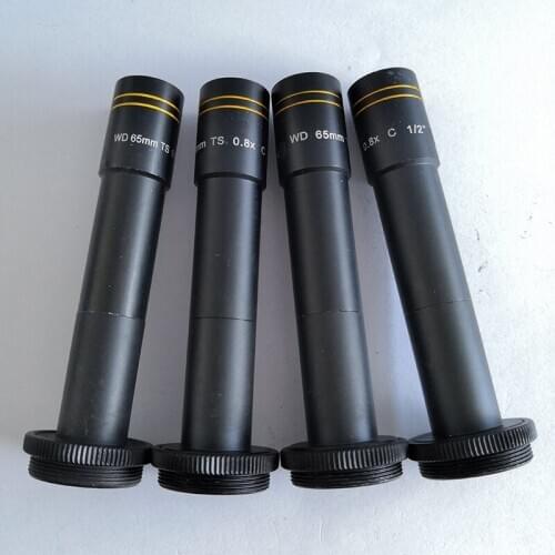 Used original WD 65mm TS 0.8X C 1/2" telecentric lens