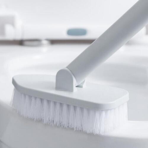 Rotatable Long Handle Cleaning Brush Scrubber Lightweight Detachable For Bathroom, Kitchen, Wall, Tub & Tile