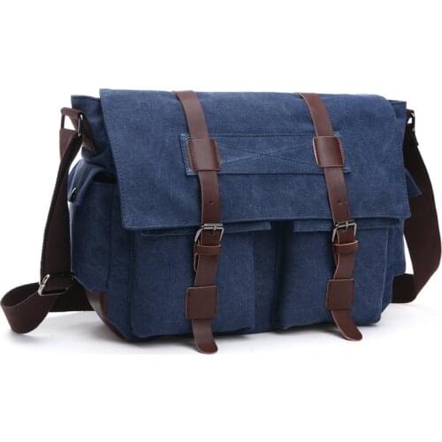 Z.L.D. Fashion brand casual canvas shoulder bag business computer bag large capacity travel bag high quality diagonal bag bolso