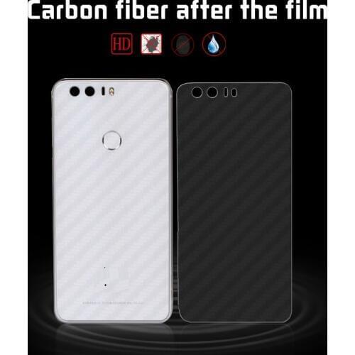 Soft Back Carbon Fiber Film For Huawei Honor 8 FRD-AL00 FRD-L04 FRD-AL10 FRD-L19 Cover Film Protector + Cleaning Tools