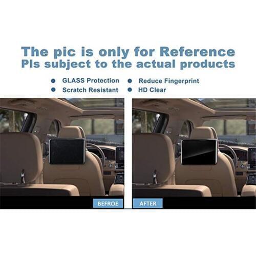 2pcs Rear Seat TV Glass Screen Protector for Lincoln Navigator 2018 Back Seat Entertainment/Headrest TV Screen Protector