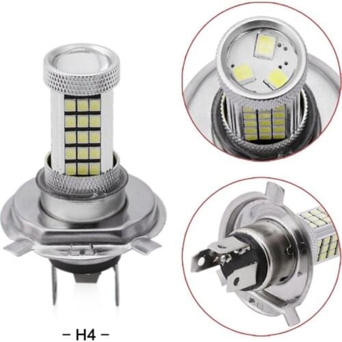 1Pc DC 12V 63 LED Car Light H4/H7/H11/9005/9006 6000K Durable Long Lifespan High Bright Useful Car Fog Driving Light Bulb#290518
