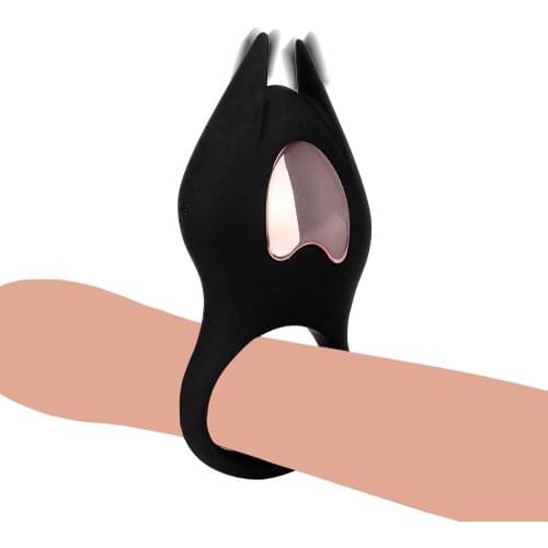 Delay Ejaculation 10 Frequency Penis Cock Ring Vibrator Wireless Remote Control Clitoris Stimulate Sex Toys for Men