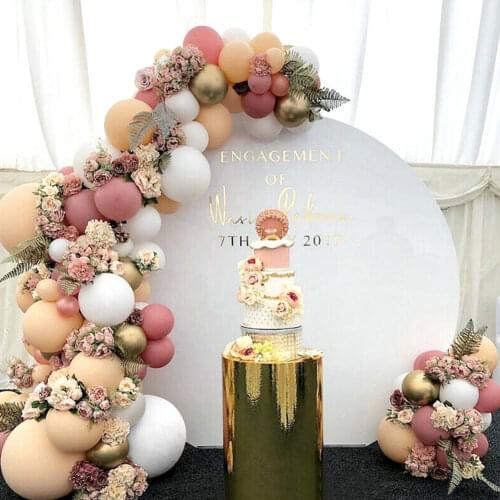 105pcs Latex Balloons DIY Macaron Pastel Latex Balloon Garland Arch Kit Wedding Baby Shower Birthday Ornament Party Supplies