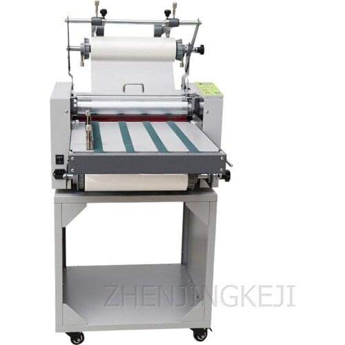Laminating Machine Fully Automatic Big Steel Roll Speed Regulation Automatic Bronzing Machine Single-Sided Film Passing Machine