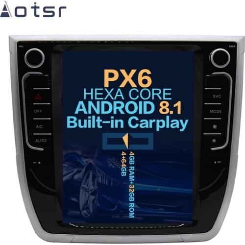 Aotsr Tesla 10.4“ Vertical screen Android 8.1 Car DVD player GPS Navigation For Great Wall Haval H6 Sport 2013+ carplay