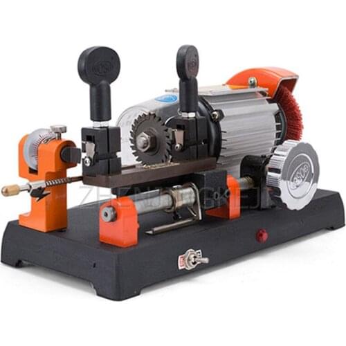 Manual With Key Machine Horizontal Fine-tuning Guide Needle Steel Fixture Locksmith Hardware High Speed Knife Copy Machine 180W
