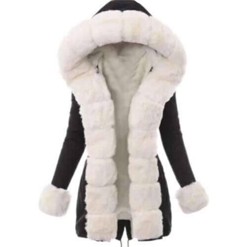 Lecopike Women's Down Jackets With Fur