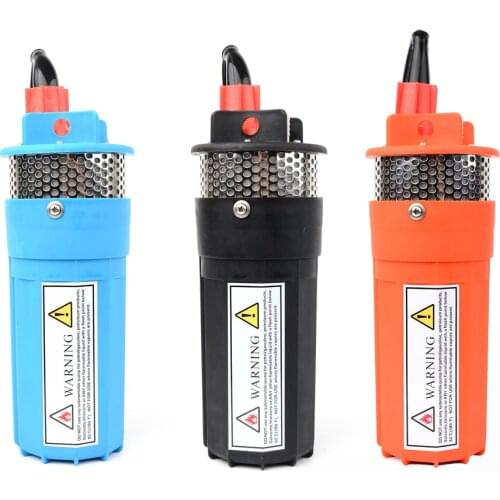 Mexico Fast Shipping)DC 12V 24V Mini Solar Electric Water Pump 360LPH 70M Deep Well Submersible Mute Super High Pressure Garden