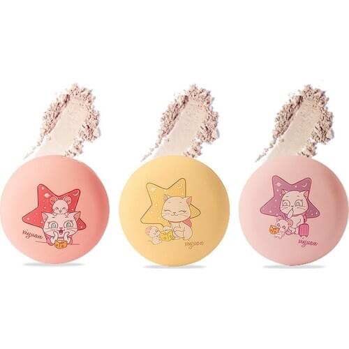 Oil Control Mineral Powder 6g Makeup Powder Face Makeup Waterproof Powder Skin Finish Powder Setting Powder Oil Control