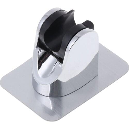 Head Holder Adjustable No Drilling Bracket Mount Shower Hand Attachable Sticker Drop Ship