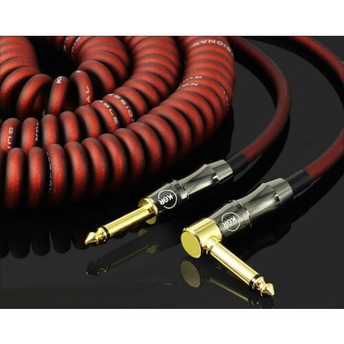 NEW 6.35MM TS TO 6.35MM TS MALE TO MALE CABLE AUDIO CABLE AUDIO WIRE FOR GUITAR MIXER AMPLIFIER 071802