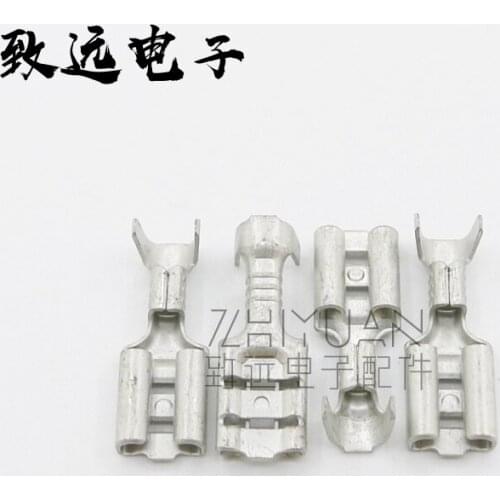 Original New 100% 170038-2 20-16AWG 4.8 plug spring cold press terminal plug connector