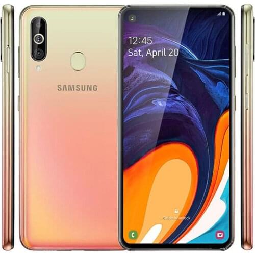 Original Samsung Galaxy A60 A6060 90% New Dual Sim Smartphone 6GB RAM 6GB RAM 64/128GB ROM 6.3" Octa Core Snapdragon 675 NFC