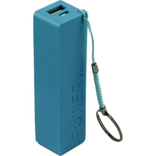 Portable Power Bank 18650 External Backup Battery Charger With Key Chain Diy Usb Holder Case Kit Charger Box For Cell Phone