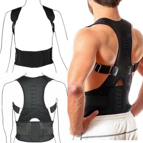 Adjustable Back Posture Corrector Spine Support Brace Back Shoulder Support Belt Posture Correction Belt Corrective Men Women