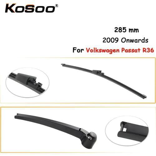 KOSOO Auto Rear Wiper Blade For Volkswagen Passat R36,285mm 2009 Onwards Rear Window Windshield Wiper Blades Arm,Car Accessorie