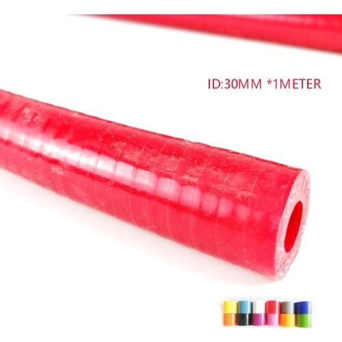 Silicone Water Hose Straight Length 30mm I.D. or 1-3/16" X 1 Metre Long