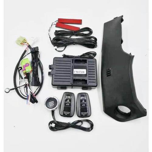 For Toyota LEVIN Car engine start/ Stop one push button start stop control system and PKE Keyless Entry system (Year 2014-2018)