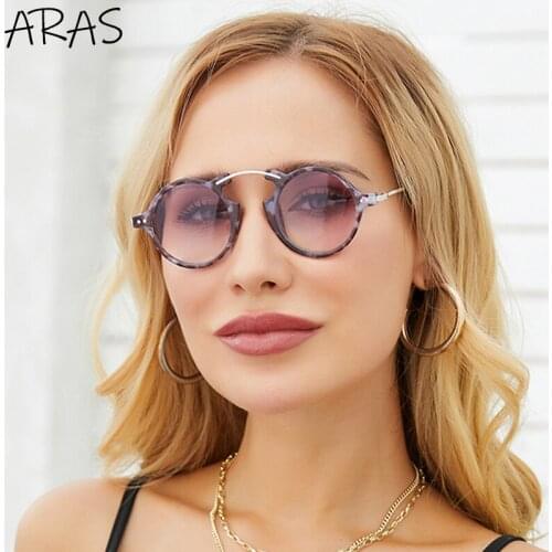 Retro Round Sunglasses Women Men Classic Vintage Small Frame Sun Glasses For Ladies Luxury Brand Designer Oculos De Sol Feminino