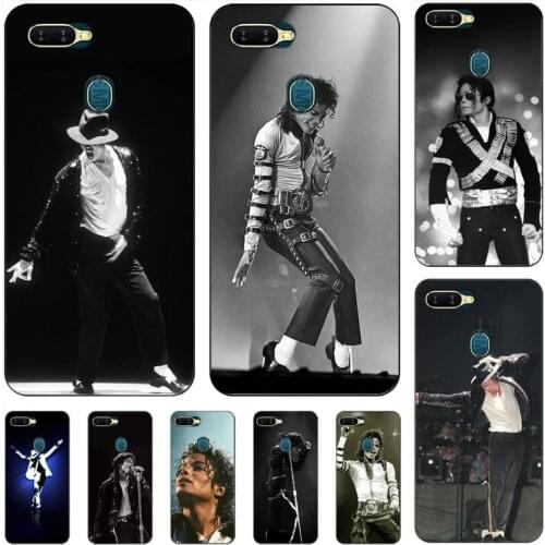 ZFGHSHYQ Michael Jackson Black Soft Silicone Phone Case For Oppo Reno2 Z 2Z Realme5 6 Pro R9S 11 Plus 15 17 Pro