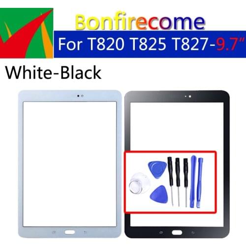 9.7" For Samsung Galaxy Tab S3 9.7 2017 T820 T825 T827 Front Glass LensTouch Screen LCD Outer Panel Replacement Part