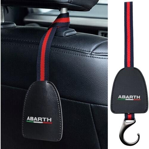 1/2PCS Car Headrest Seat Back Hanger Grocery Portable Hook For Fiat Punto Abarth 500 Stilo Ducato Palio Auto Styling Accessories