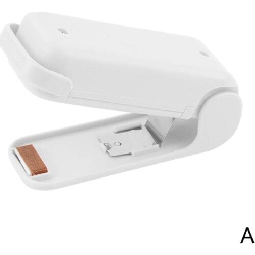 1pc Mini Portable Household Hot Welding Machine Ceramic Packing Sealer Sealer Capper Impulse Plastic Sealer Bag G3V8