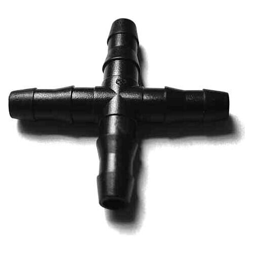 30pcs Micro Drip Irrigation Watering System 4-way connector 4/7mm hose connector